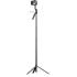 Promate TriPop-Ai Smart Tripod with 176cm Telescopic Rod, Auto-Pop Base, 360° AI Face Tracking, Gesture Control, Dual Mount Clamp & Magnetic, Bluetooth 5.4 Remote for iOS & Android - Black